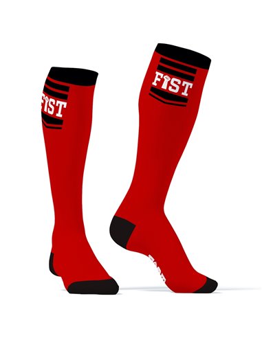 Chaussettes Hautes HANKY FIST SneakXX Rouge